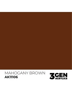 Mahogany Brown 3 Gen 17 ml (AK11106) de AK Interactive en 3rd Gen | La Cueva Roja