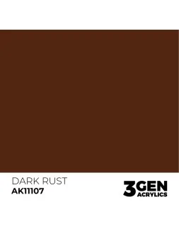 Dark Rust 3 Gen 17 ml (AK11107) de AK Interactive en 3rd Gen | La Cueva Roja