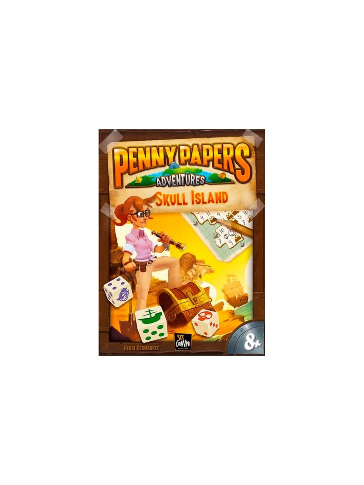 Penny Papers: La Isla de la Calavera de Sit Down! en Juegos de Tablero | La Cueva Roja
