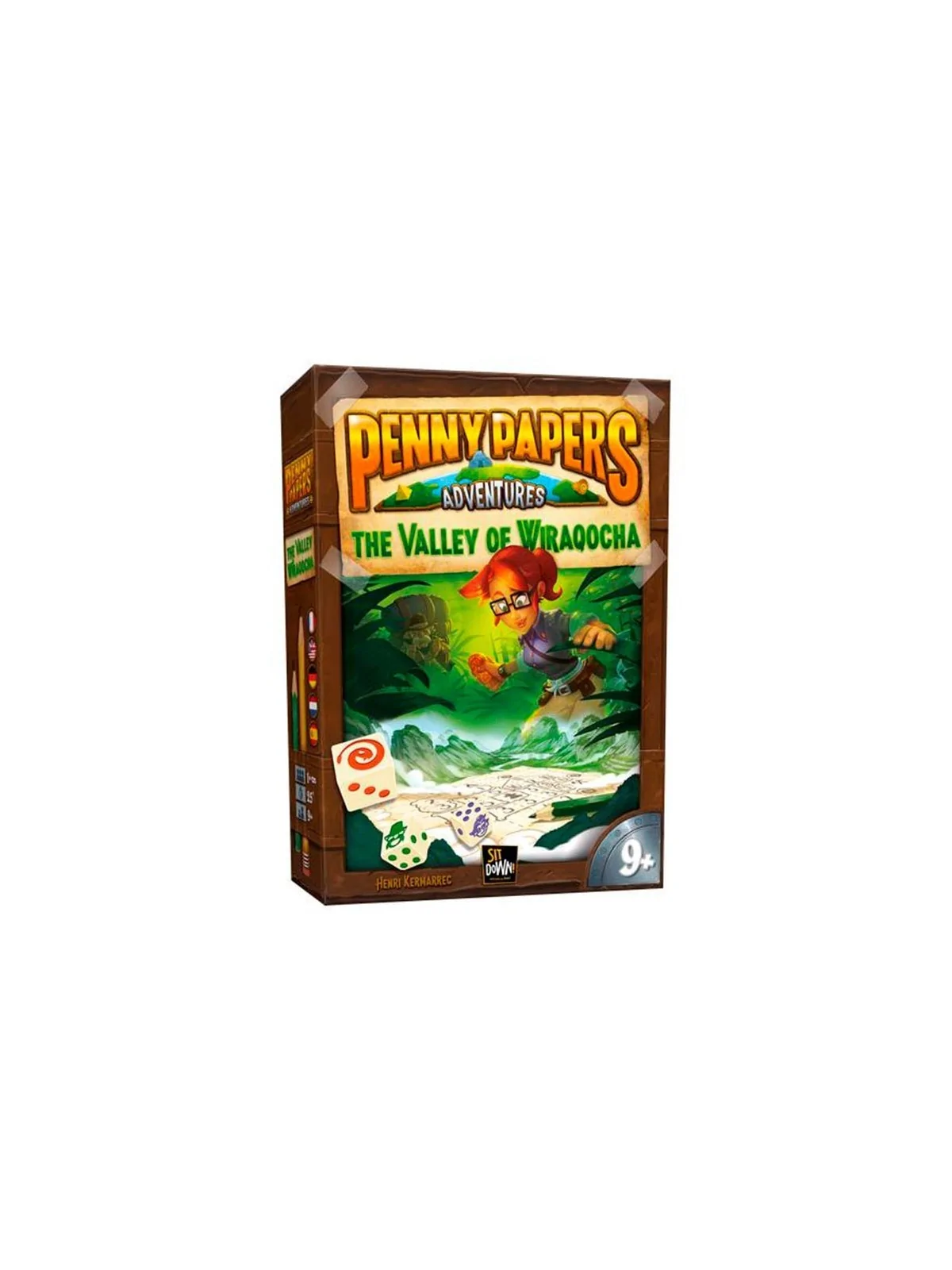 Penny Papers: El Valle de Wiraqocha de Sit Down! en Juegos de Tablero | La Cueva Roja