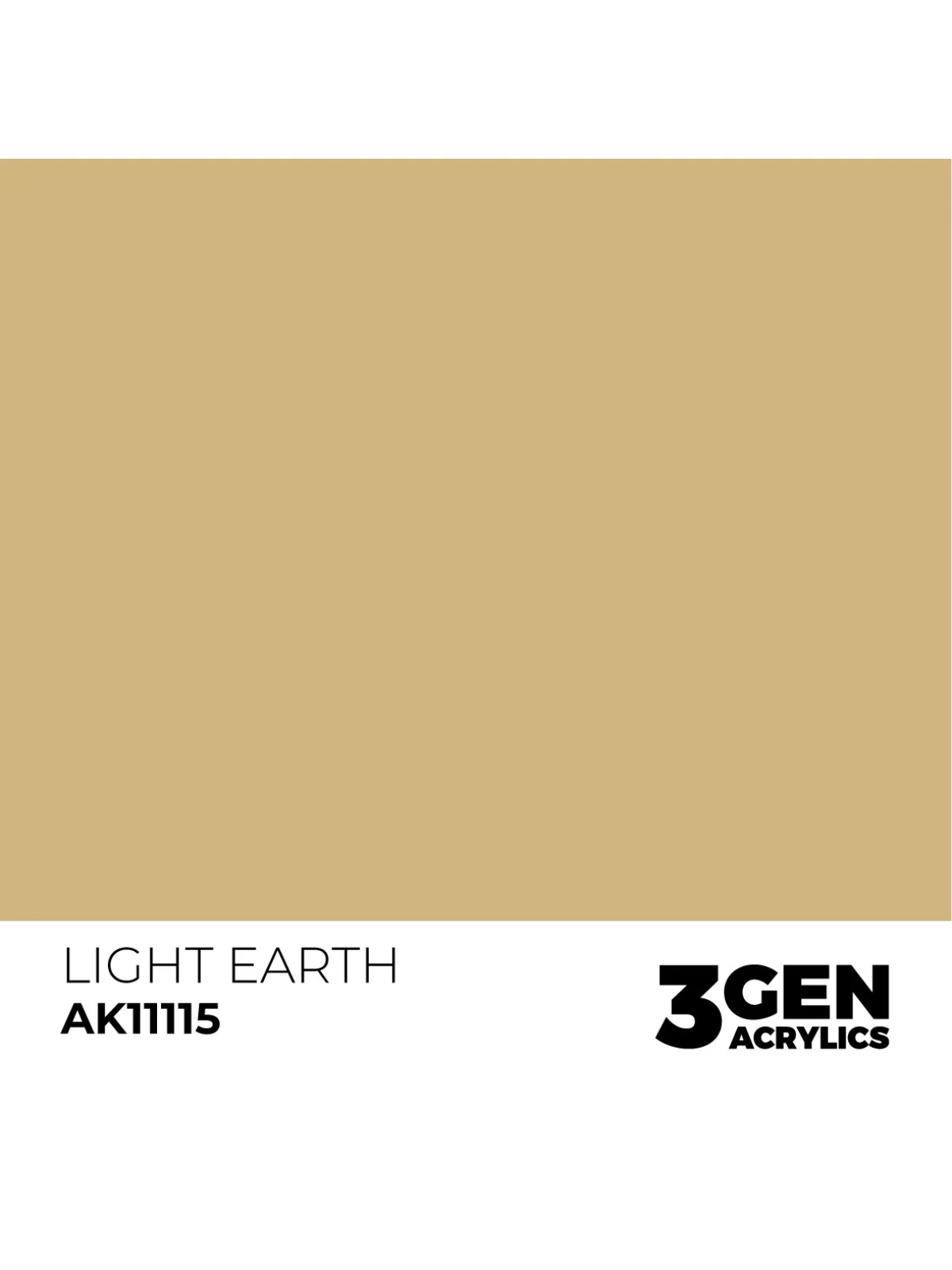Light Earth 3 Gen 17 ml (AK11115) de AK Interactive en 3rd Gen | La Cueva Roja