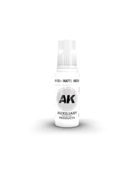 Matte Medium Auxliary 3 Gen 17 ml (AK11234) de AK Interactive en 3rd Gen | La Cueva Roja