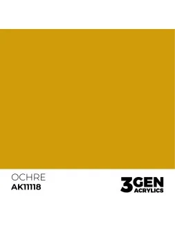 Ochre 3 Gen 17 ml (AK11118) de AK Interactive en 3rd Gen | La Cueva Roja