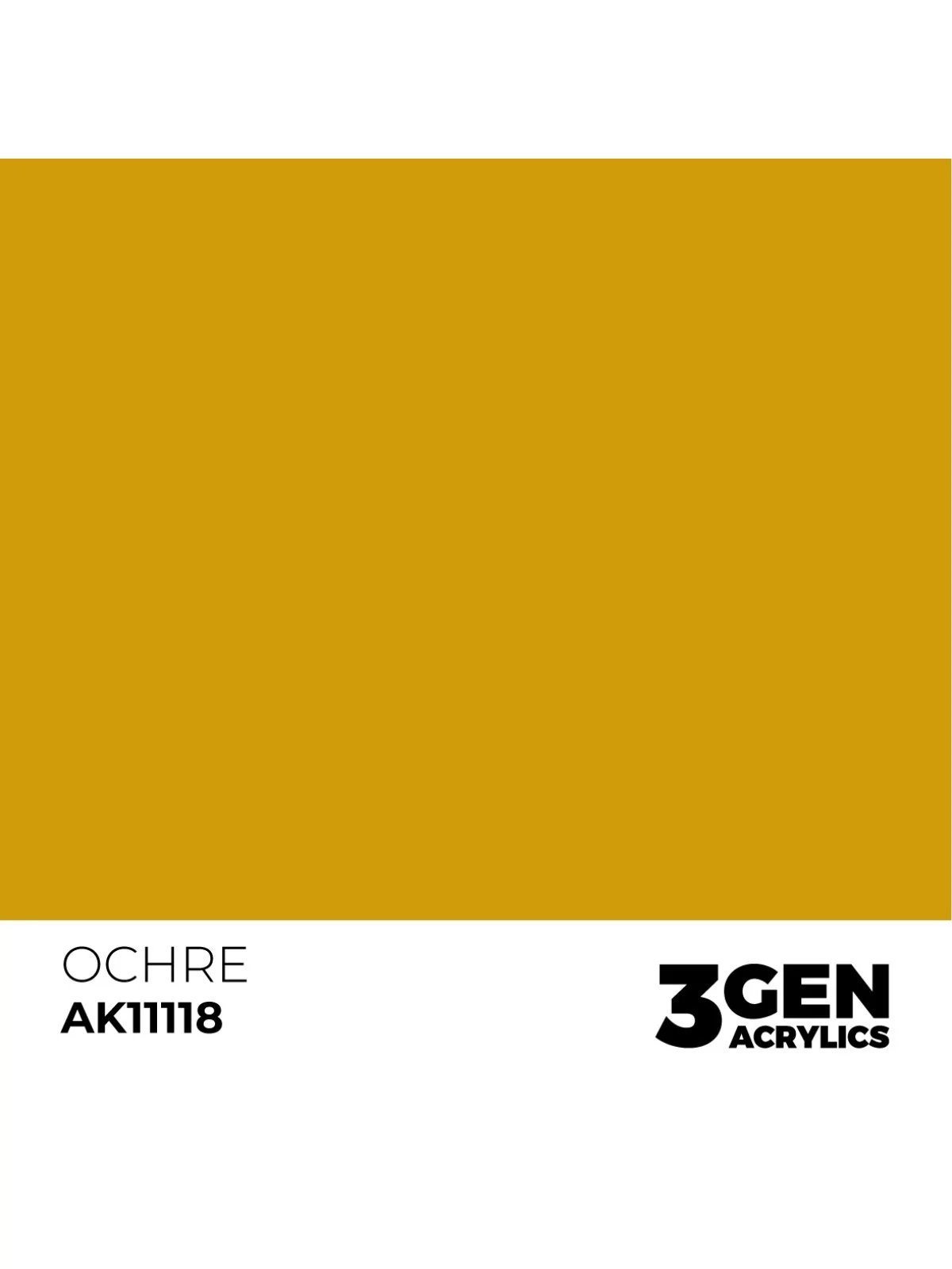 Ochre 3 Gen 17 ml (AK11118) de AK Interactive en 3rd Gen | La Cueva Roja