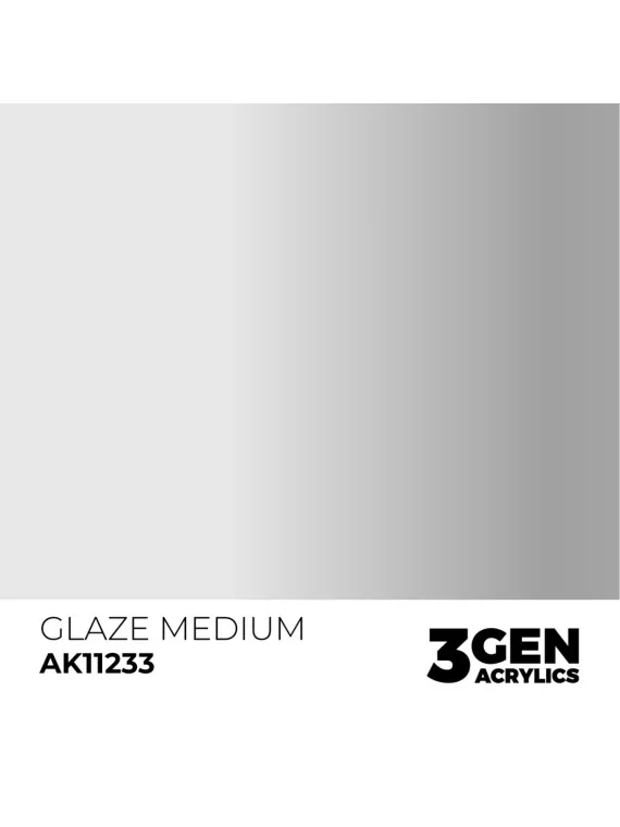 Glaze Medium Auxliary 3 Gen 17 ml (AK11233) de AK Interactive en 3rd Gen | La Cueva Roja