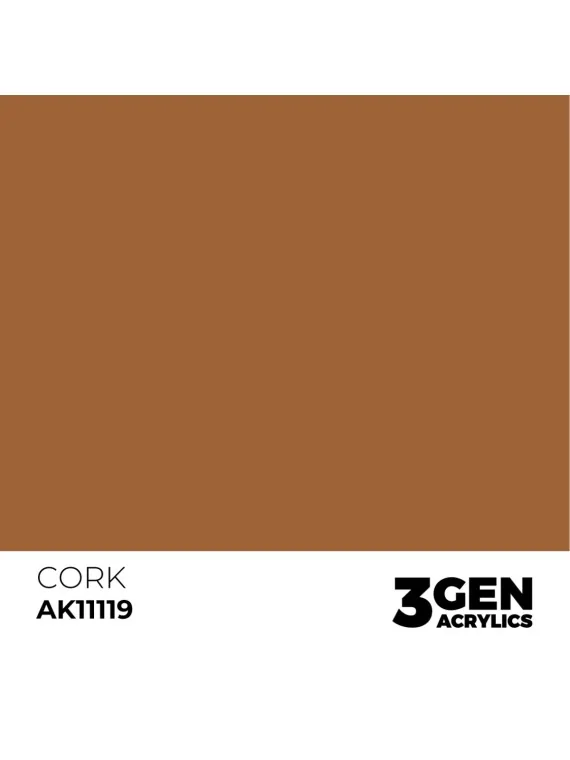 Cork 3 Gen 17 ml (AK11119) de AK Interactive en 3rd Gen | La Cueva Roja