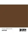 Mud Brown 3 Gen 17 ml (AK11120) de AK Interactive en 3rd Gen | La Cueva Roja