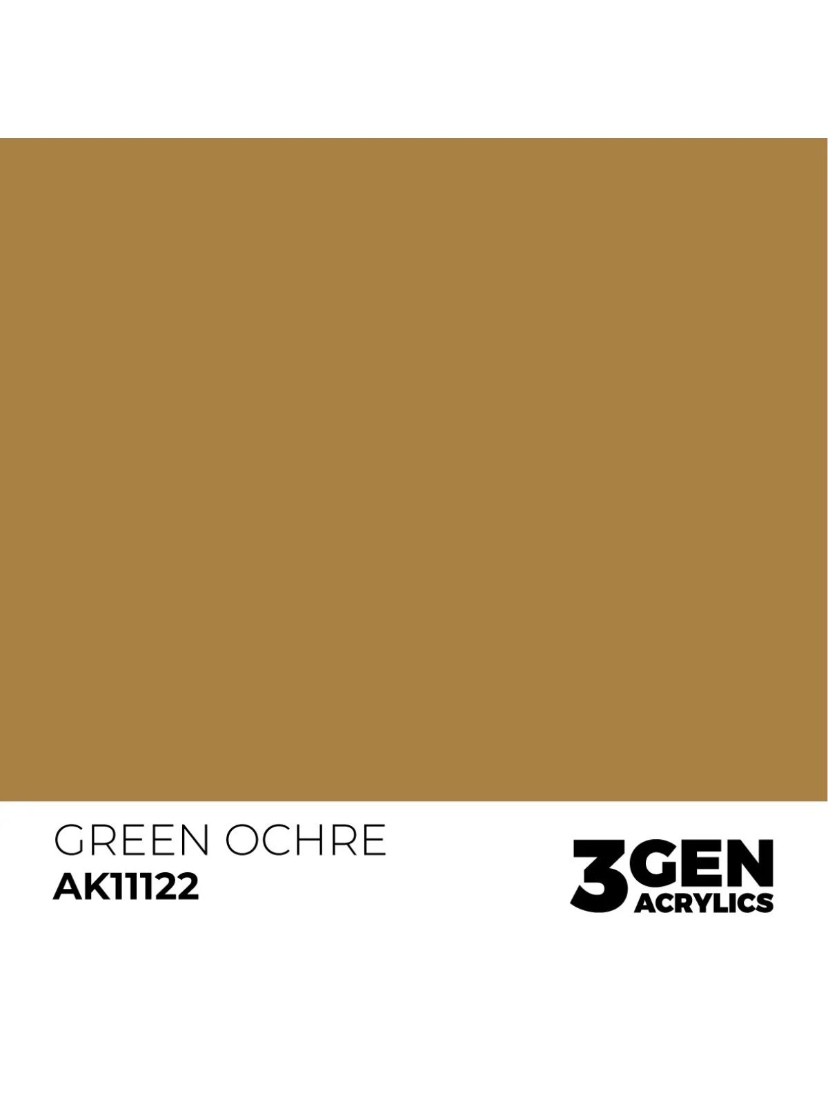 Green Ochre 3 Gen 17 ml (AK11122) de AK Interactive en 3rd Gen | La Cueva Roja