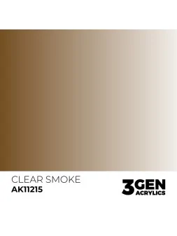Clear Smoke 3 Gen 17 ml (AK11215) de AK Interactive en 3rd Gen | La Cueva Roja