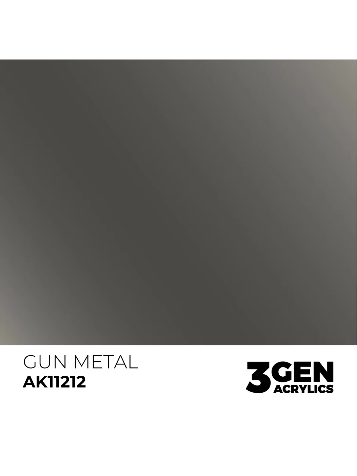 Gun Metal Metallic 3 Gen 17 ml (AK11212) de AK Interactive en 3rd Gen | La Cueva Roja