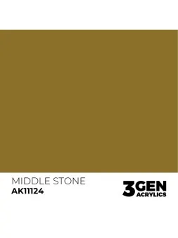 Middle Stone 3 Gen 17 ml (AK11124) de AK Interactive en 3rd Gen | La Cueva Roja