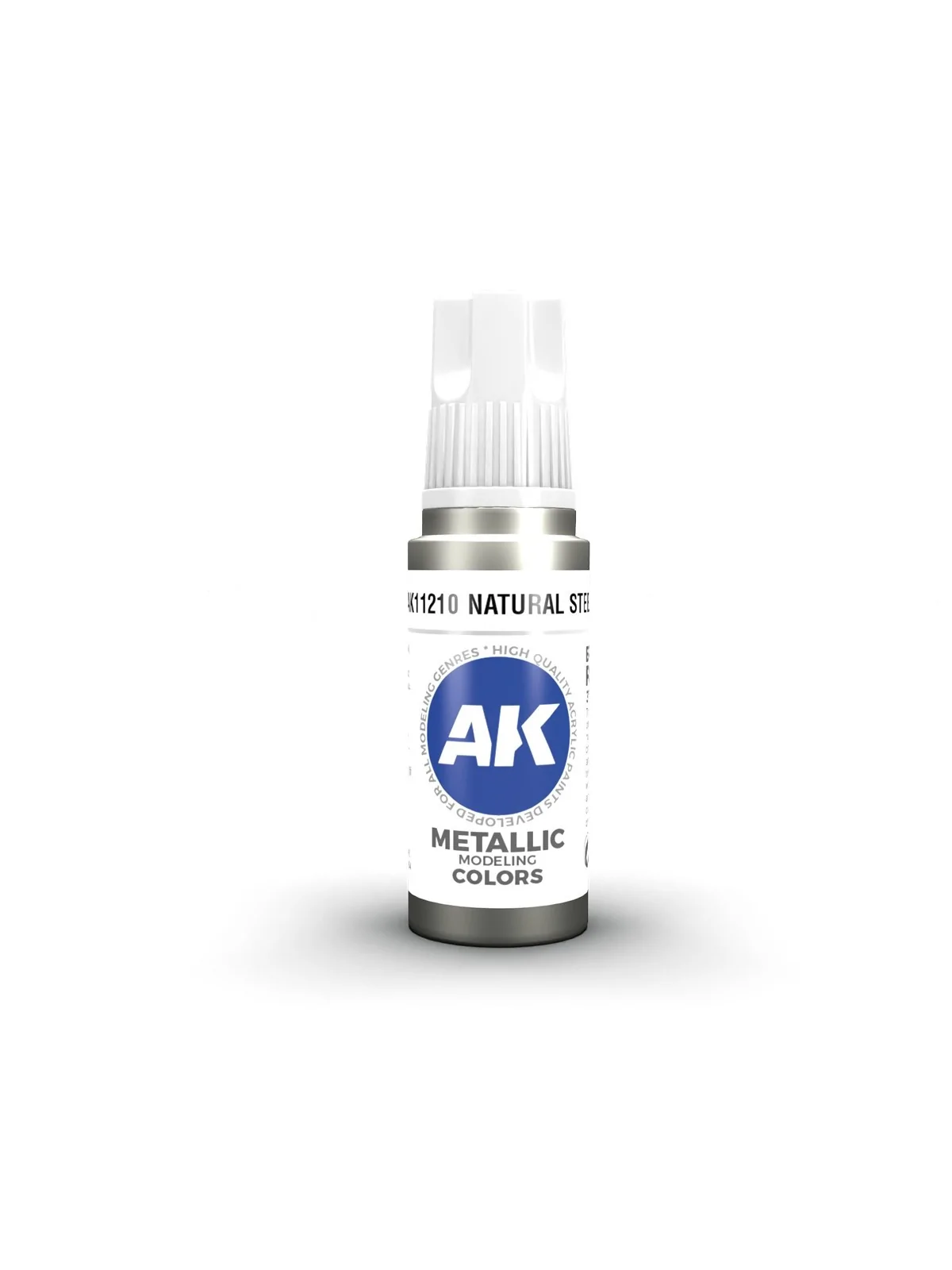 Natural Steel Metallic 3 Gen 17 ml (AK11210) de AK Interactive en 3rd Gen | La Cueva Roja