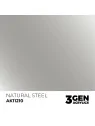 Natural Steel Metallic 3 Gen 17 ml (AK11210) de AK Interactive en 3rd Gen | La Cueva Roja