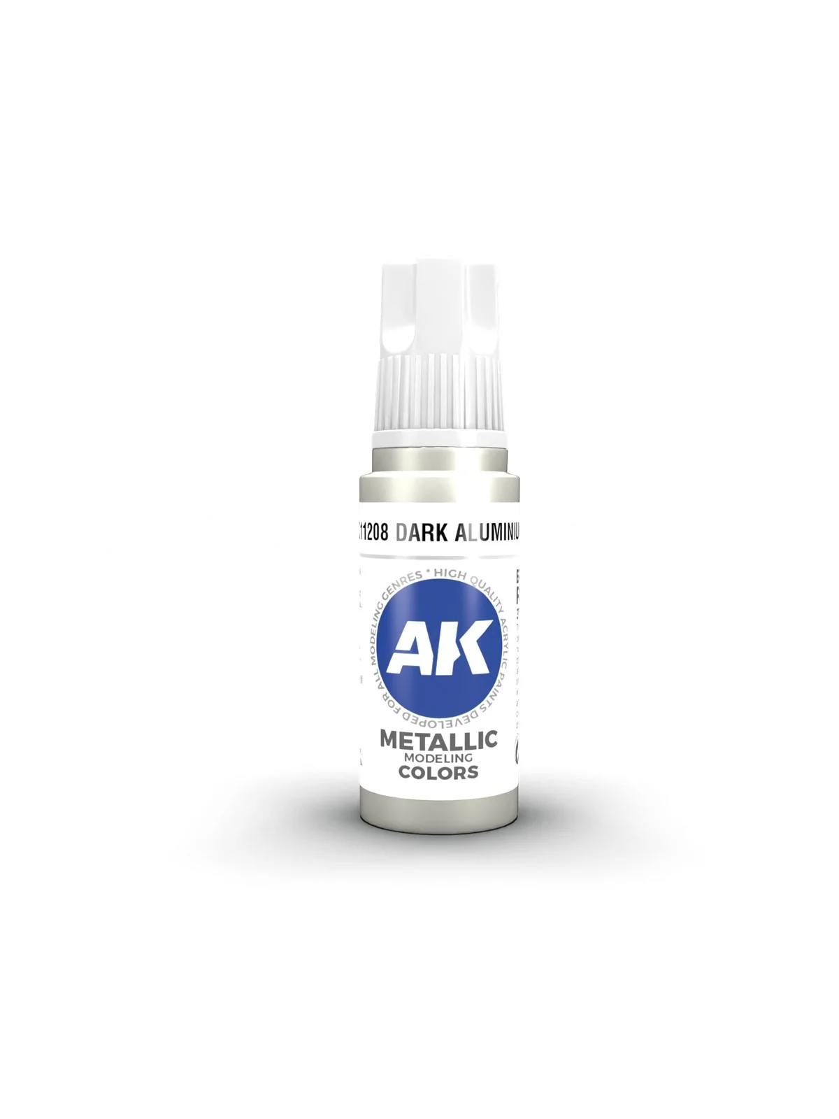 Dark Aluminium Metallic 3 Gen 17 ml (AK11208) de AK Interactive en 3rd Gen | La Cueva Roja