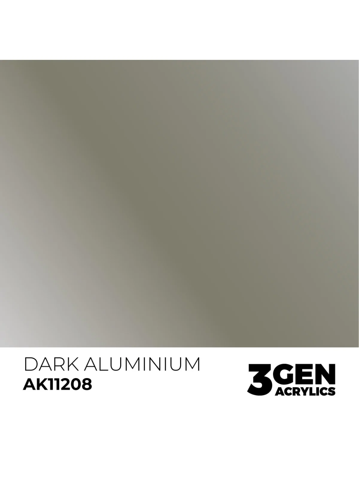 Dark Aluminium Metallic 3 Gen 17 ml (AK11208) de AK Interactive en 3rd Gen | La Cueva Roja
