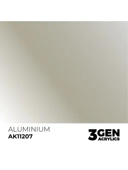 Aluminium Metallic 3 Gen 17 ml (AK11207) de AK Interactive en 3rd Gen | La Cueva Roja