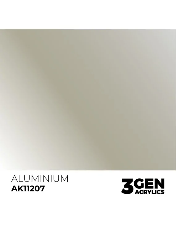 Aluminium Metallic 3 Gen 17 ml (AK11207) de AK Interactive en 3rd Gen | La Cueva Roja