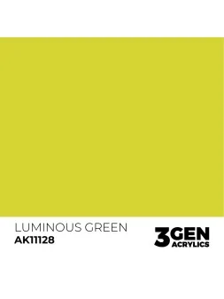 Luminous Green 3 Gen 17 ml (AK11128) de AK Interactive en 3rd Gen | La Cueva Roja
