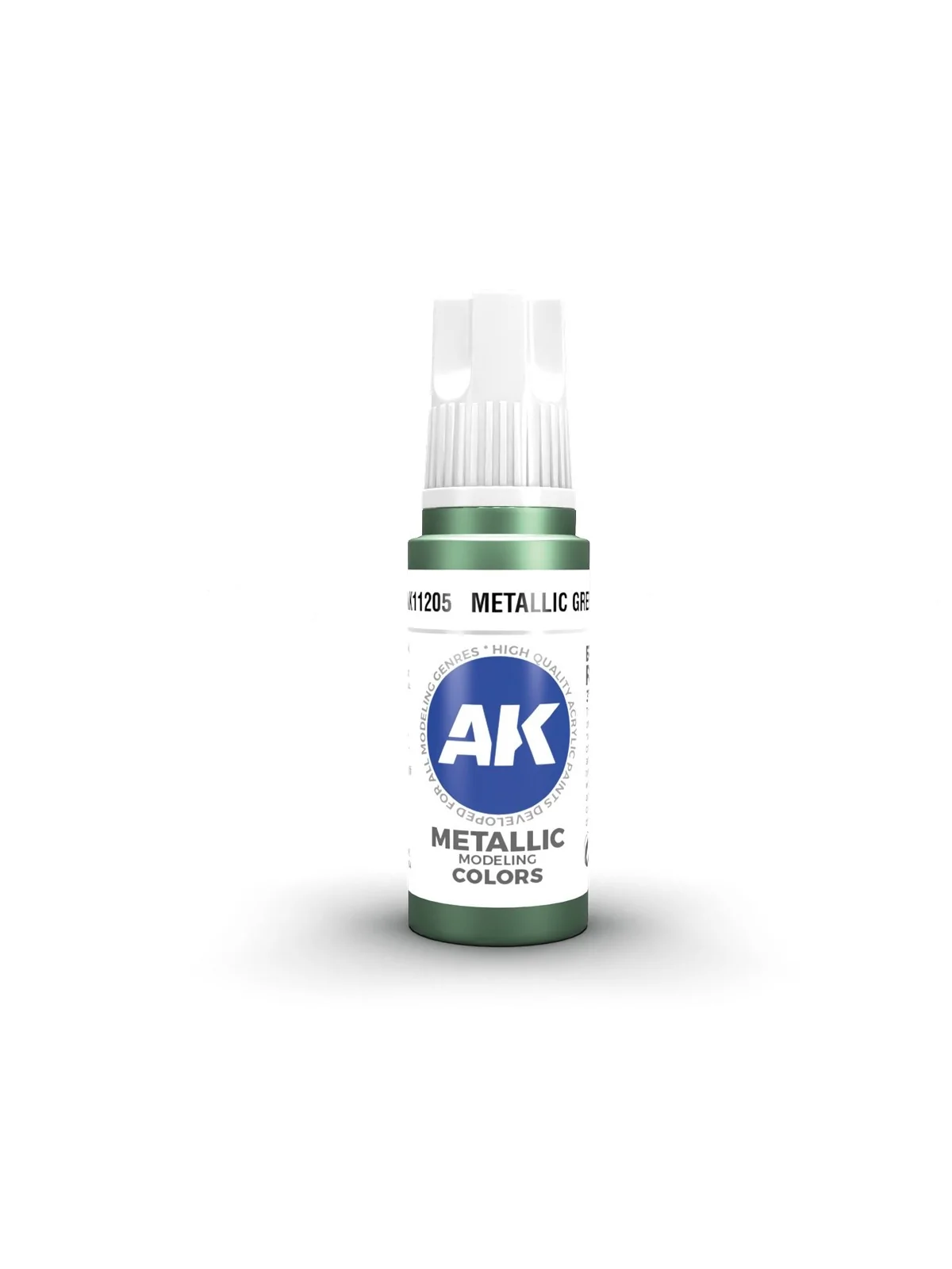 Metallic Green Metallic 3 Gen 17 ml (AK11205) de AK Interactive en 3rd Gen | La Cueva Roja