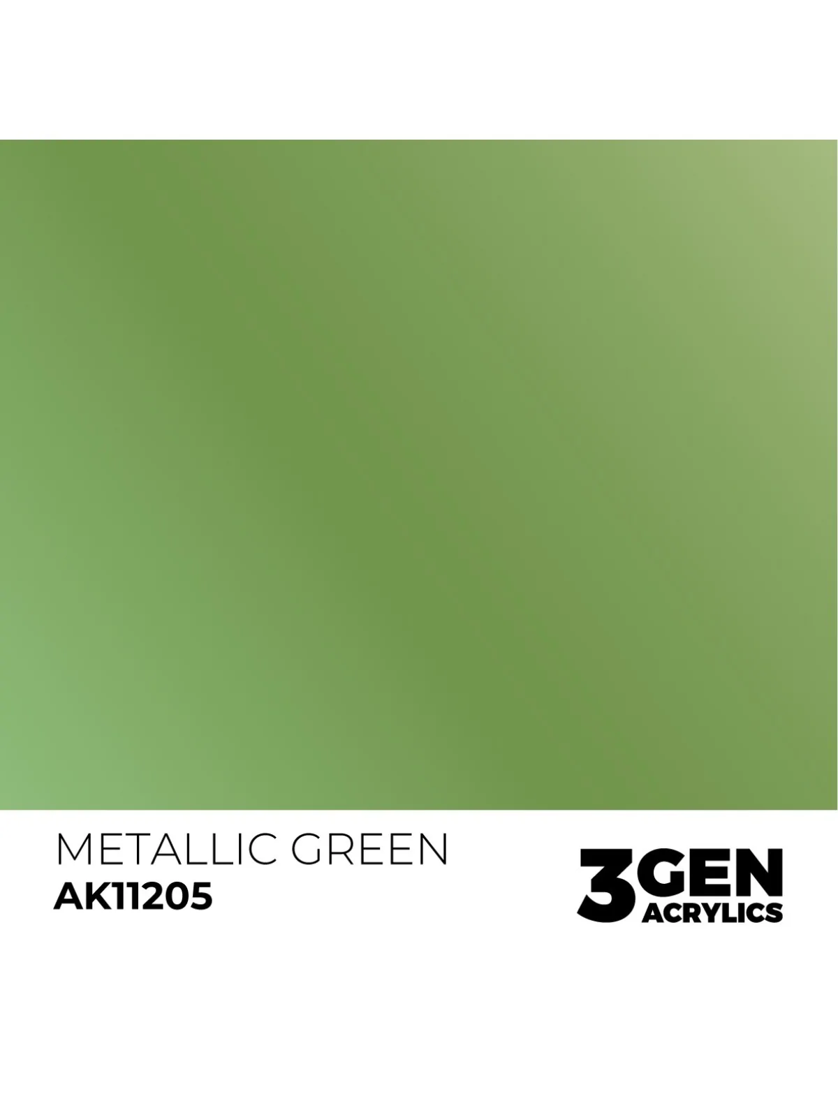 Metallic Green Metallic 3 Gen 17 ml (AK11205) de AK Interactive en 3rd Gen | La Cueva Roja
