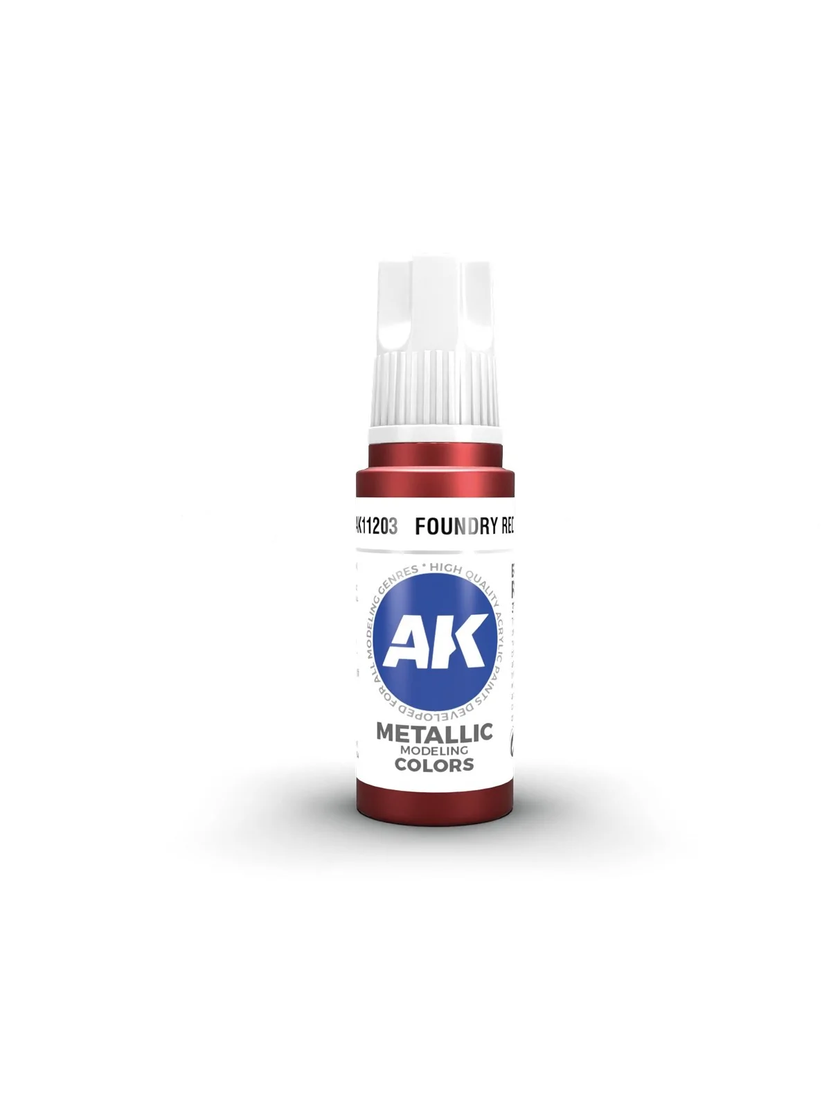 Foundry Red Metallic Green Metallic 3 Gen 17 ml (AK11203) de AK Interactive en 3rd Gen | La Cueva Roja
