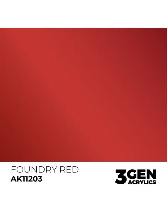 Foundry Red Metallic Green Metallic 3 Gen 17 ml (AK11203) de AK Interactive en 3rd Gen | La Cueva Roja