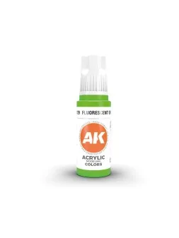 Fluorescent Green 3 Gen 17 ml (AK11129) de AK Interactive en 3rd Gen | La Cueva Roja