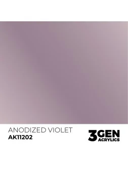 Anodized Violet Metallic Green Metallic 3 Gen 17 ml (AK11202) de AK Interactive en 3rd Gen | La Cueva Roja