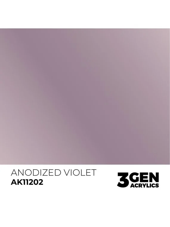 Anodized Violet Metallic Green Metallic 3 Gen 17 ml (AK11202) de AK Interactive en 3rd Gen | La Cueva Roja