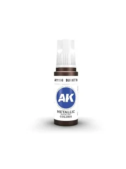 Burnt Tin Metallic Green Metallic 3 Gen 17 ml (AK11198) de AK Interactive en 3rd Gen | La Cueva Roja