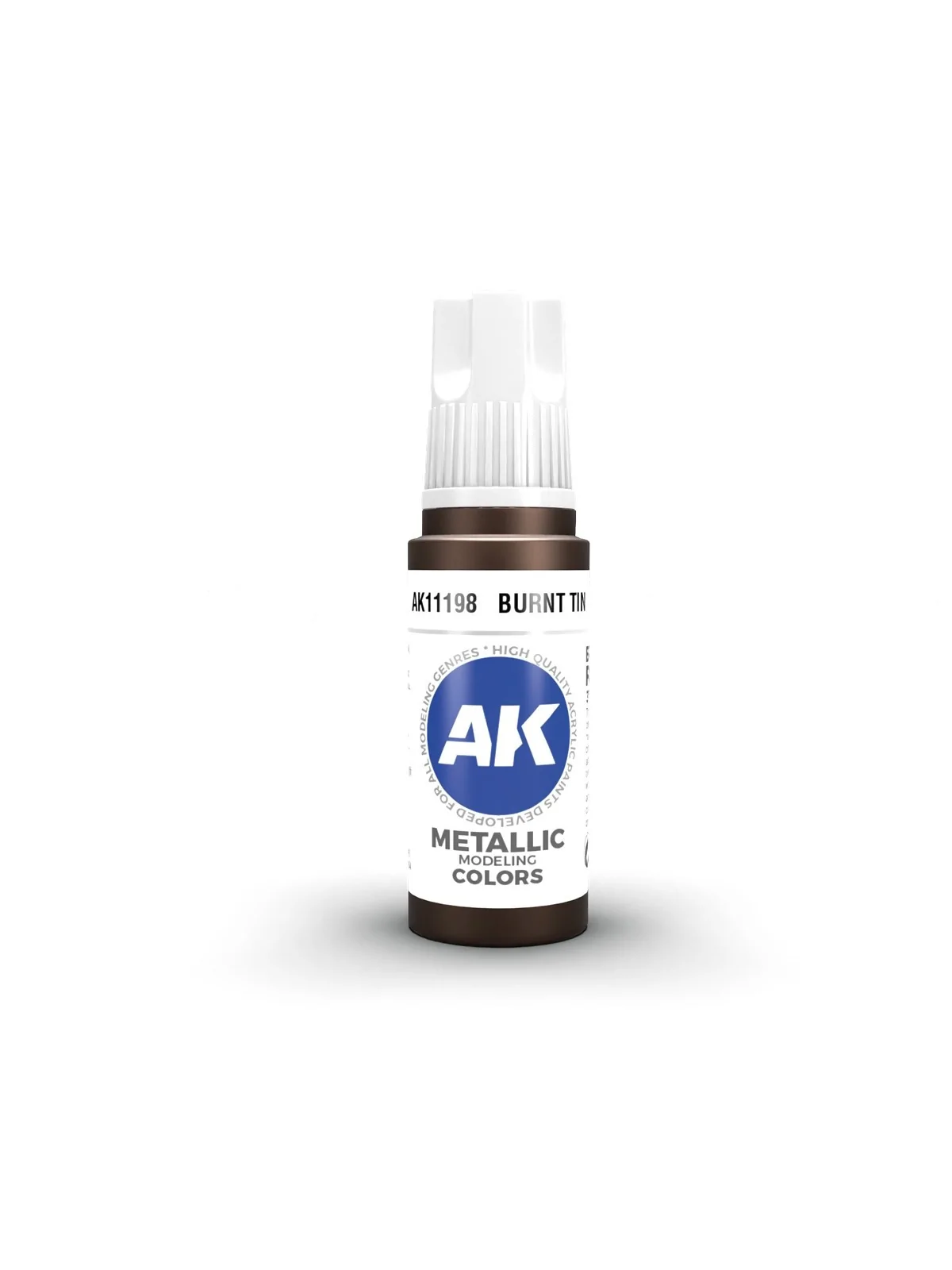 Burnt Tin Metallic Green Metallic 3 Gen 17 ml (AK11198) de AK Interactive en 3rd Gen | La Cueva Roja