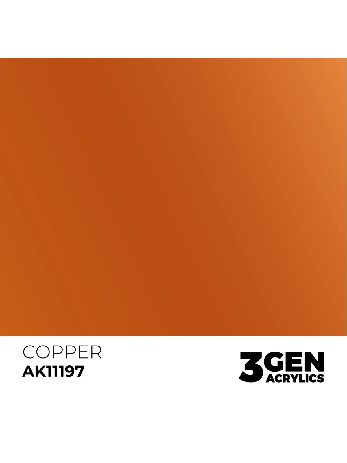 Copper Metallic Green Metallic 3 Gen 17 ml (AK11197) de AK Interactive en 3rd Gen | La Cueva Roja