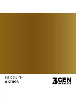 Bronze Metallic Green Metallic 3 Gen 17 ml (AK11196) de AK Interactive en 3rd Gen | La Cueva Roja