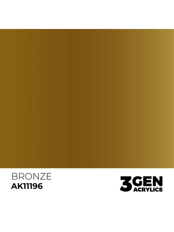 Bronze Metallic Green Metallic 3 Gen 17 ml (AK11196) de AK Interactive en 3rd Gen | La Cueva Roja