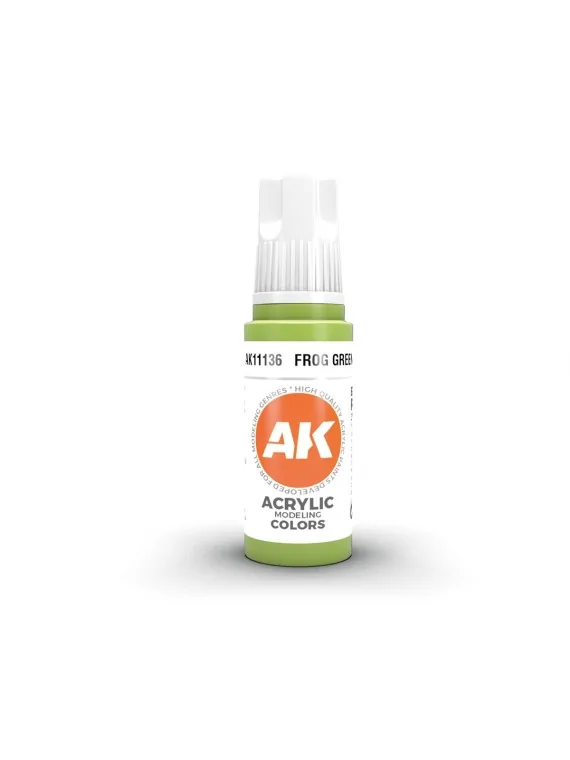 Frog Green 3 Gen 17 ml (AK11136) de AK Interactive en 3rd Gen | La Cueva Roja