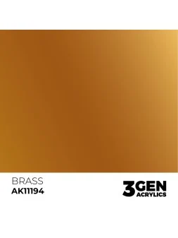 Brass Metallic Green Metallic 3 Gen 17 ml (AK11194) de AK Interactive en 3rd Gen | La Cueva Roja