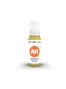 Interior Yellow Green 3 Gen 17 ml (AK11138) de AK Interactive en 3rd Gen | La Cueva Roja