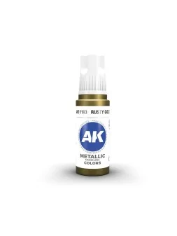 Rusty Gold Metallic Green Metallic 3 Gen 17 ml (AK11193) de AK Interactive en 3rd Gen | La Cueva Roja