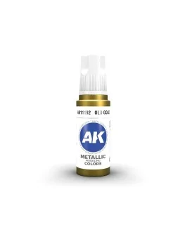 Old Gold Metallic Green Metallic 3 Gen 17 ml (AK11192) de AK Interactive en 3rd Gen | La Cueva Roja