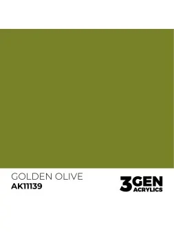 Golden Olive 3 Gen 17 ml (AK11139) de AK Interactive en 3rd Gen | La Cueva Roja