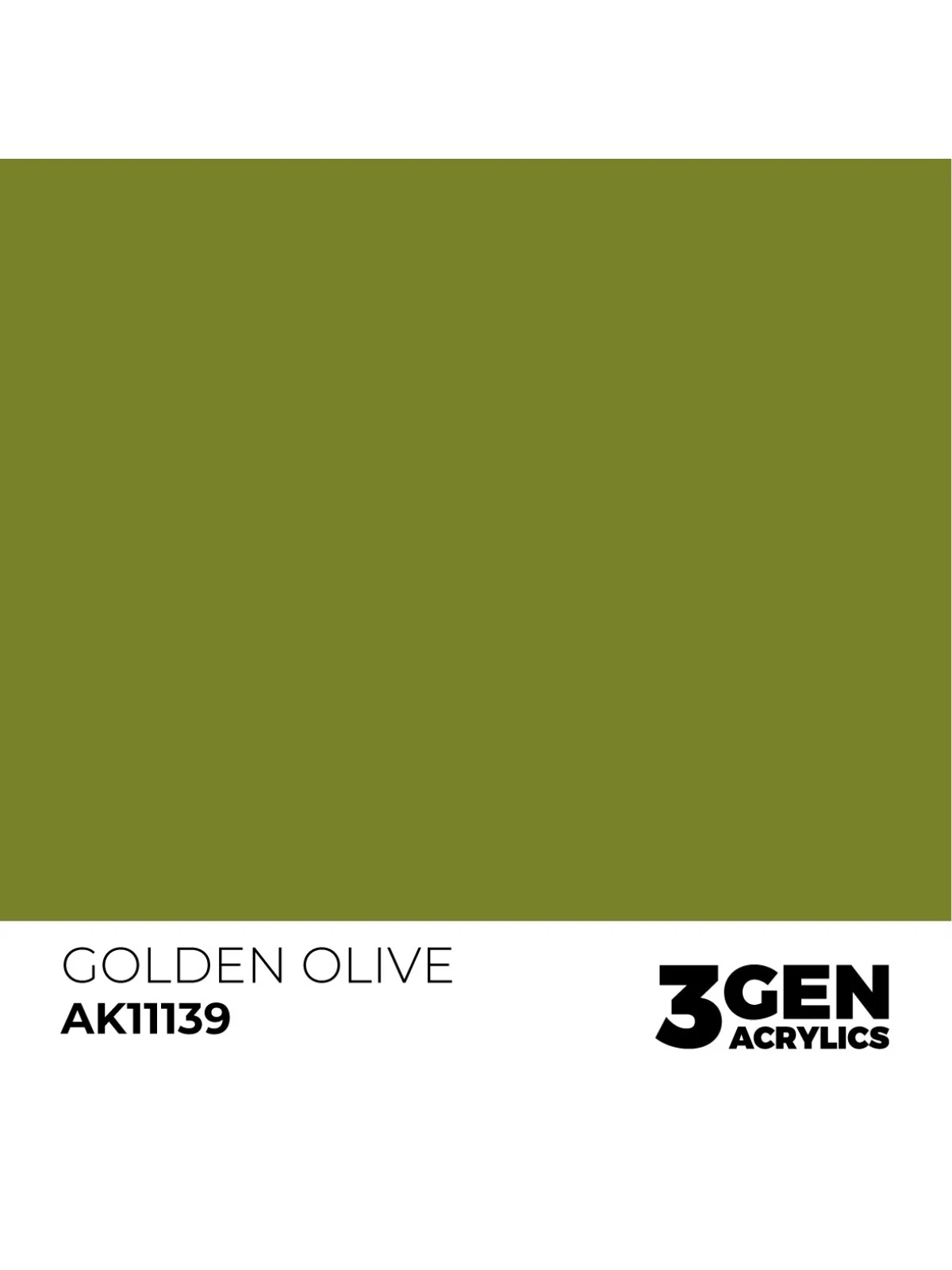 Golden Olive 3 Gen 17 ml (AK11139) de AK Interactive en 3rd Gen | La Cueva Roja