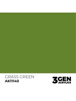 Grass Green 3 Gen 17 ml (AK11140) de AK Interactive en 3rd Gen | La Cueva Roja