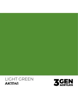 Light Green 3 Gen 17 ml (AK11141) de AK Interactive en 3rd Gen | La Cueva Roja