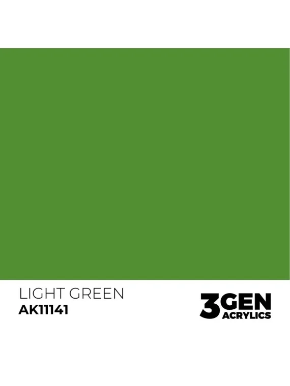 Light Green 3 Gen 17 ml (AK11141) de AK Interactive en 3rd Gen | La Cueva Roja