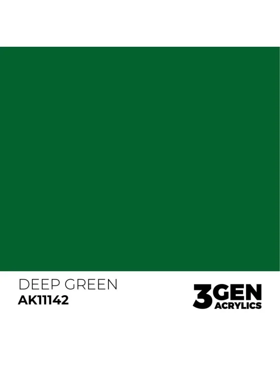 Deep Green 3 Gen 17 ml (AK11142) de AK Interactive en 3rd Gen | La Cueva Roja