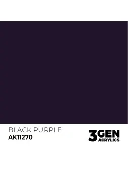 Black Purple Color Punch 3 Gen 17 ml (AK11270) de AK Interactive en 3rd Gen | La Cueva Roja