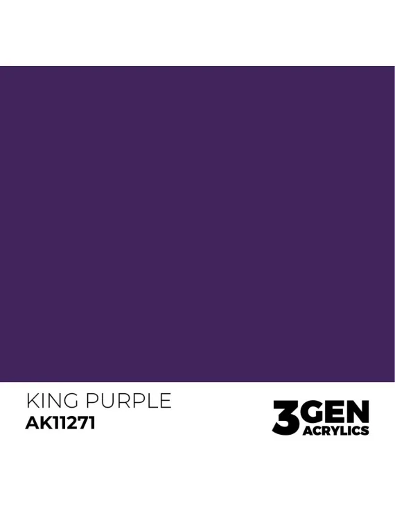 King Purple Color Punch 3 Gen 17 ml (AK11271) de AK Interactive en 3rd Gen | La Cueva Roja