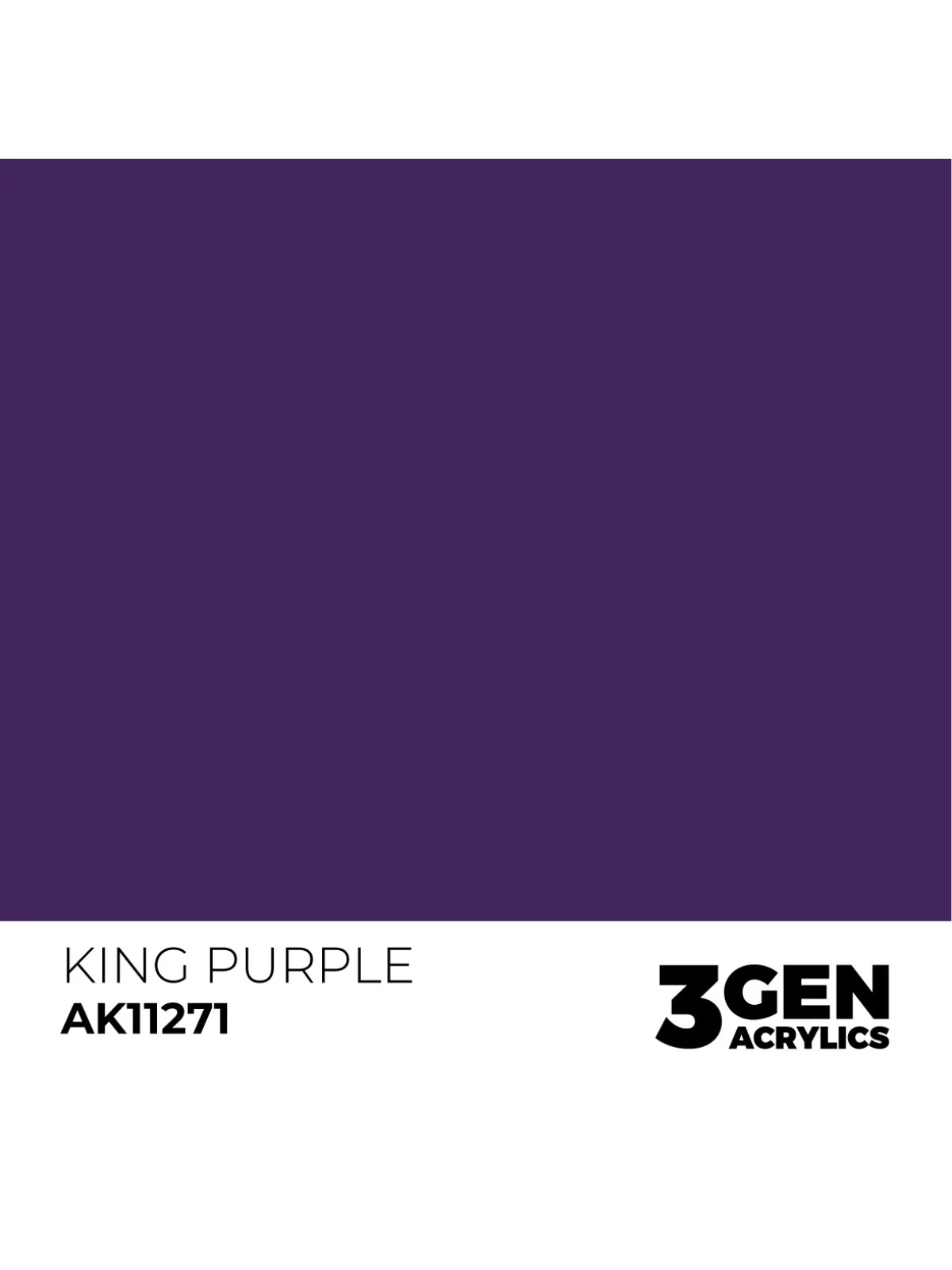 King Purple Color Punch 3 Gen 17 ml (AK11271) de AK Interactive en 3rd Gen | La Cueva Roja