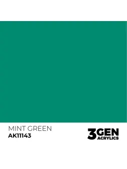 Mint Green 3 Gen 17 ml (AK11143) de AK Interactive en 3rd Gen | La Cueva Roja