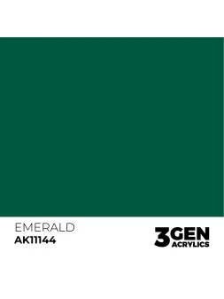 Emerald 3 Gen 17 ml (AK11144) de AK Interactive en 3rd Gen | La Cueva Roja